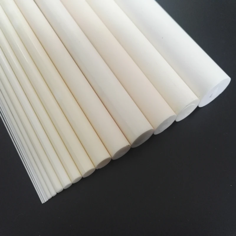 2mm to 10mm100mm Length 0.5mm to 2mm Alumina Ceramic Rod Solid Corundum Insulation High Temperature Resistance Stir Bar