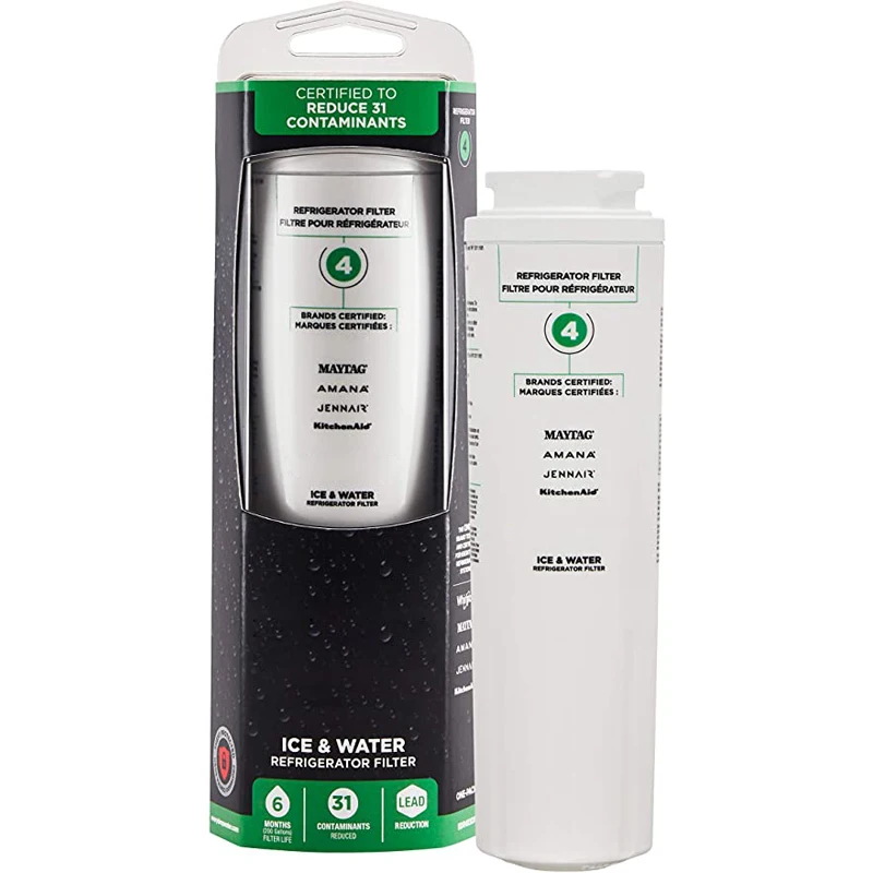 Фильтр для воды для холодильника 4, EDR4RXD1, для холодильника Maytag (UKF8001), KitchenAid, 2 шт.
