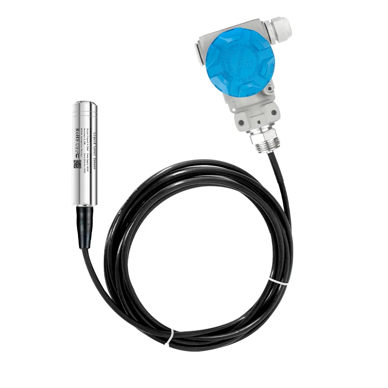 Split Submersible Water Level Pressure Sensor Transducer Liquid Level Transmitter 4-20mA 1-5V 0-10V RS485 QDY60A