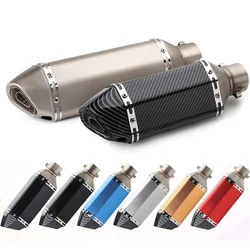 Motocross Muffler Motorcycle Exhaust Systems Pitbike For Lifan 110cc scooter 150cc 125cc engine 4 stroke kp mini 150 nmax pcx MT