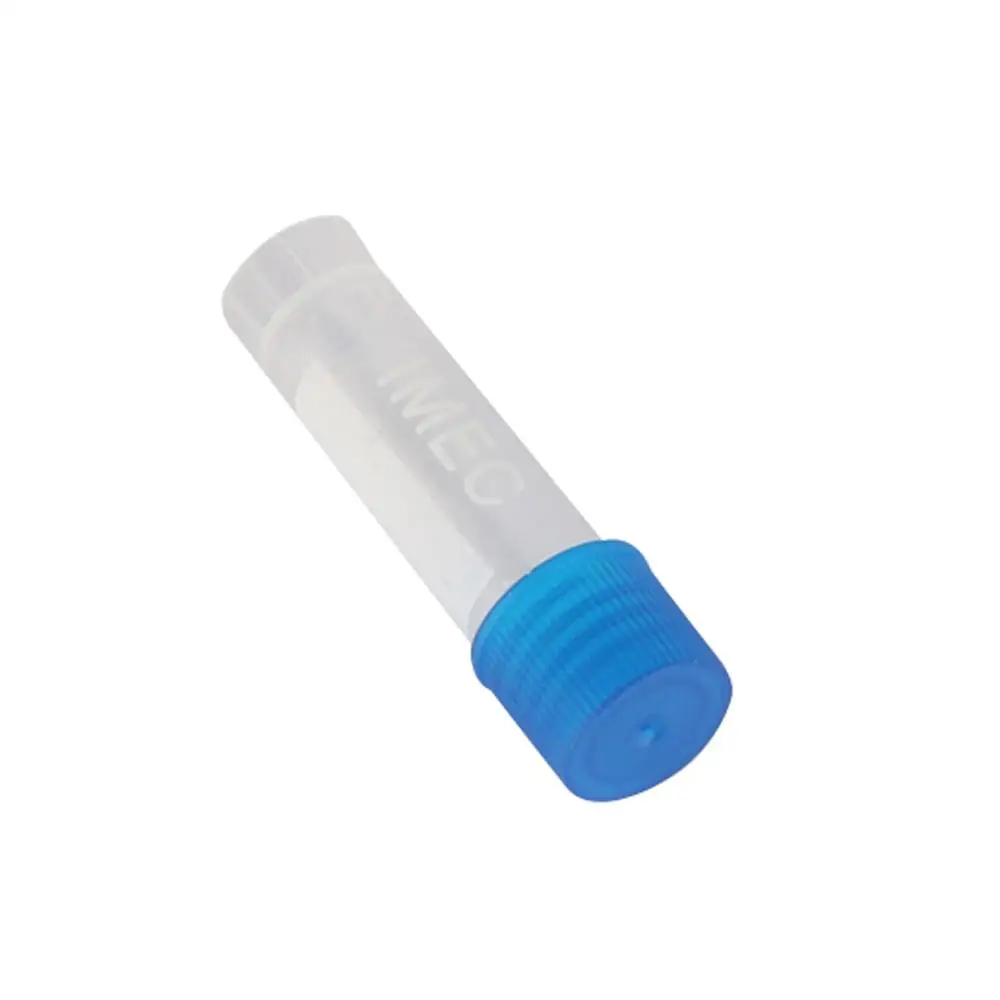 100Pcs 1.8ml PP Lab Analysis Freezing Tubes Graduation Centrifuge Tube Volume Vials Bottles Screw Cap Standable Cryotube