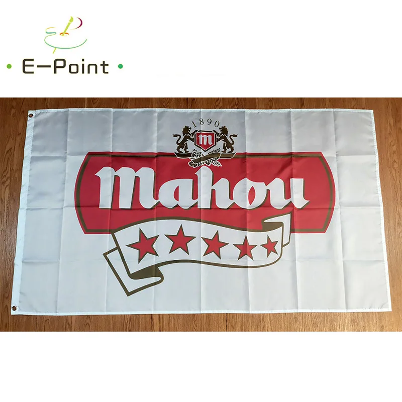 

Mahou Beer Flag 3ft*5ft (90*150cm) Size Christmas Decorations for Home Flag Banner Indoor Outdoor Decor BER120