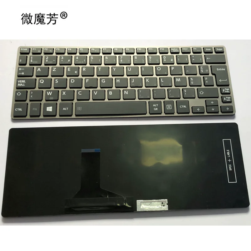 Francuska klawiatura Azerty dla Toshiba Portege Z30 Z30T A B C Z30-A Z30-C Z30T-C BE FR