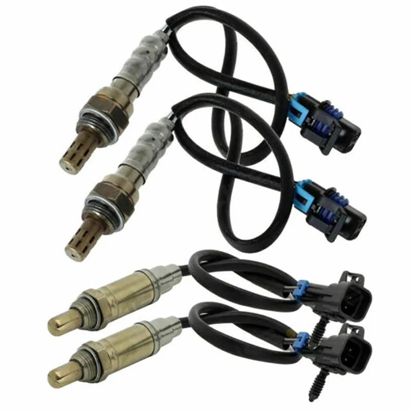 TIANBANG 4pcs Upstream+Downstream Oxygen Sensor 234-4112 234-4337 234-4018 For GMC Savana 1500 2500/Chevy Express 1500 2500 3500