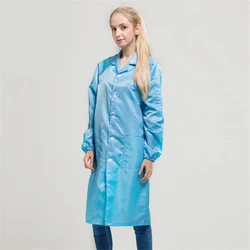 Ropa antiestática con capucha para Taller de alimentos, ropa de trabajo protectora para pintura en aerosol, purificación de polvo, limpieza electrónica separada