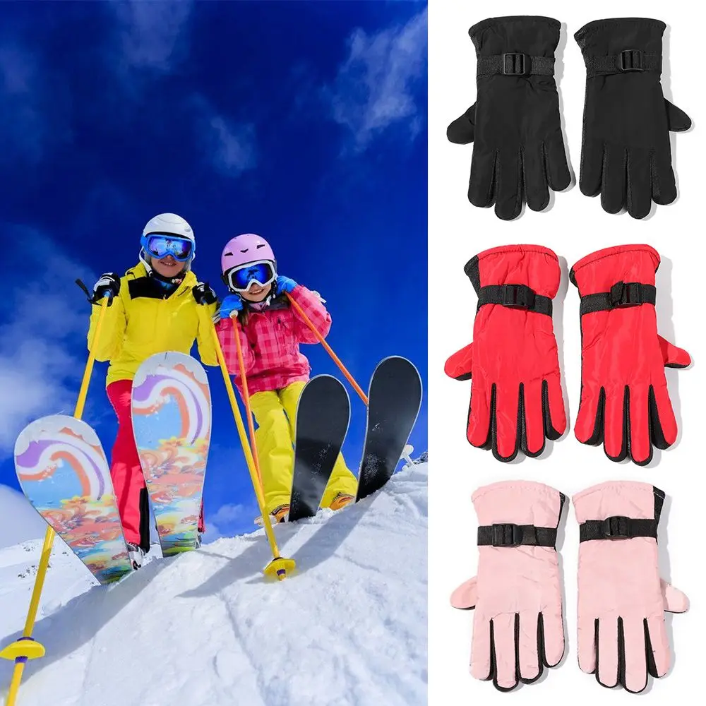 New Fashion Thicken Warm Winter Must Non-slip Long-sleeved Mitten Ski Gloves Snow Snowboard Windproof Waterproof