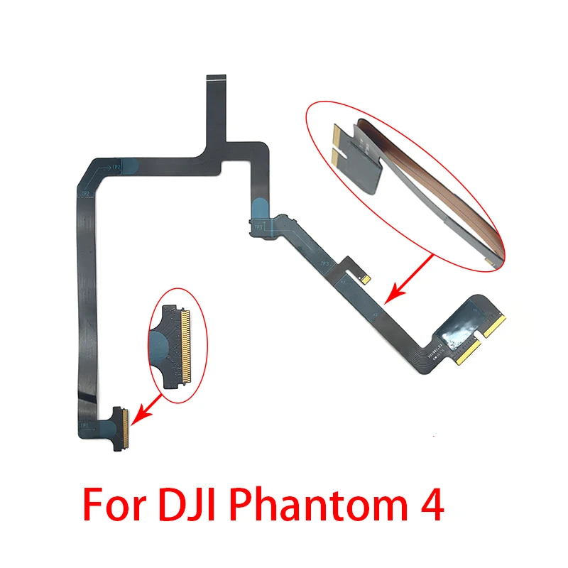 For DJI Phantom 4 / Phantom 4 Pro / Phantom 4 Pro 2.0 Ribbon Flat Cable Soft Flexible Wire Flex Cable Camera Gimbal Repairing