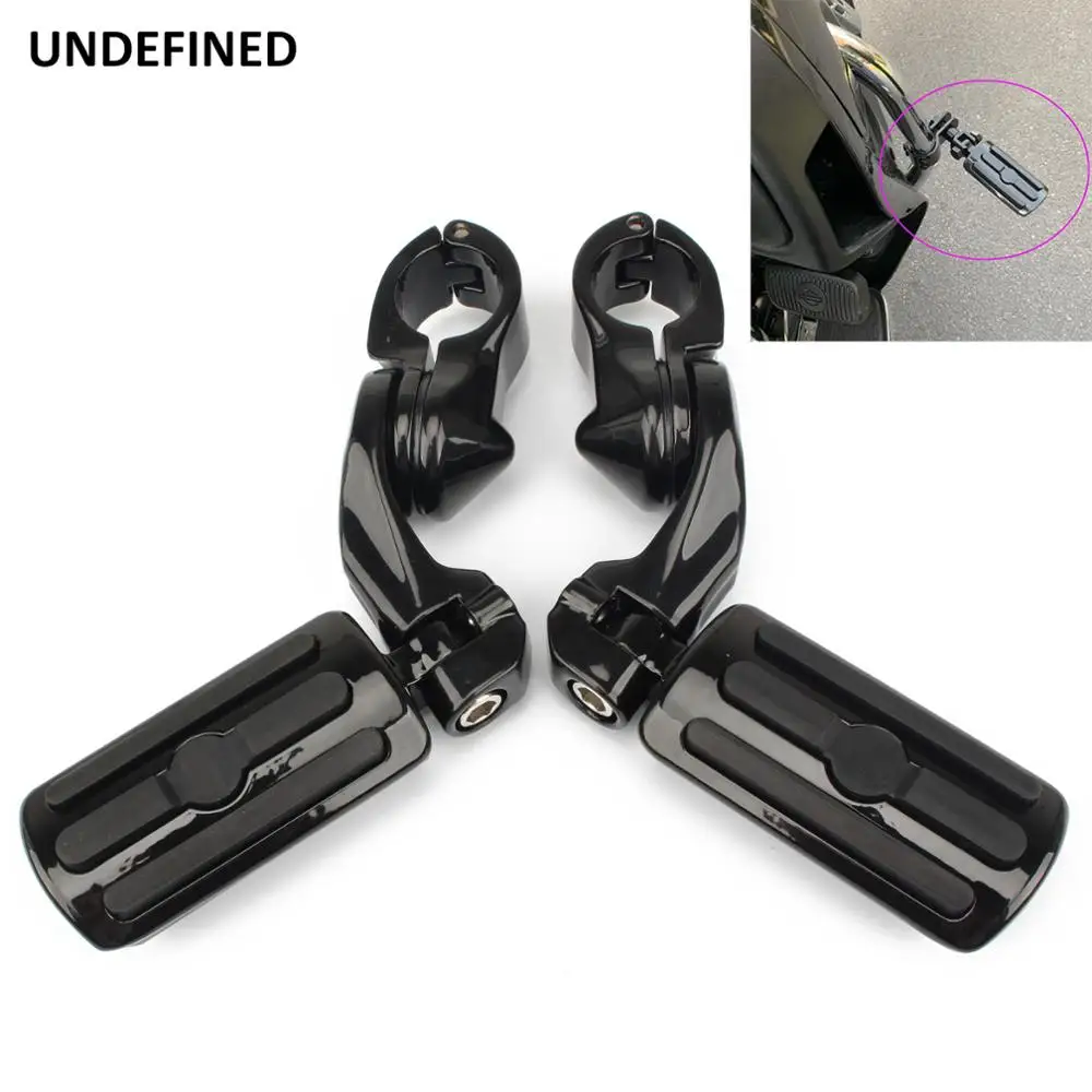 

Motorcycle Chrome 32MM Highway Engine Guard Footpegs Pedal Footrest Foot Peg Mount For Harley Touring Dyna Sportster Softail