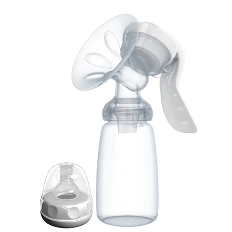 New Hand-type Breast Pump Baby Milk Bottle Nipple With Sucking Function Baby Product Feeding Breast Pump Mother Use