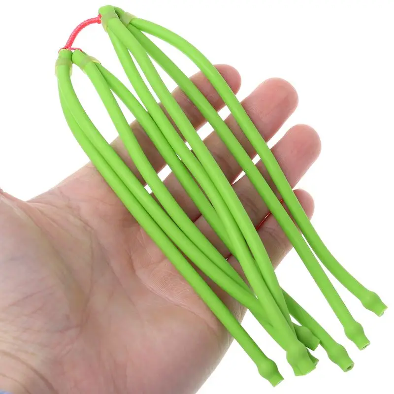Slingshot Slingshot Band Fishing Bands Shooting Fish Hunting Group Round Bands Latex Tube Outdoor Replacement Elastic Powerful