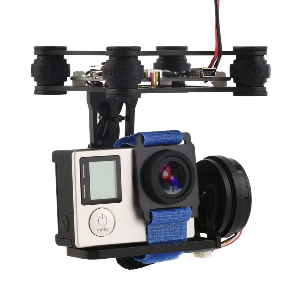 2 Axis Brushless Gimbal Lightweight Aerial Photography Gimbal plug and play PTZ For DJI Phantom 1 2 F550 F450 GoPro DIY Drone