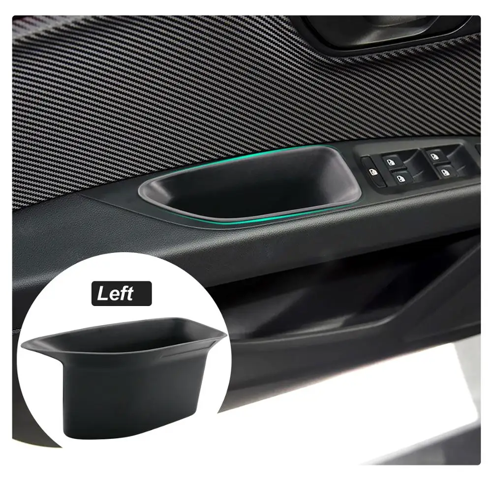 LFOTPP for Leon MK3 Leon Cupra 5F 2013-2019 Car Front Door Handrail Sort Out Storage Box Auto Interior Seat Leon MK3 Accessories