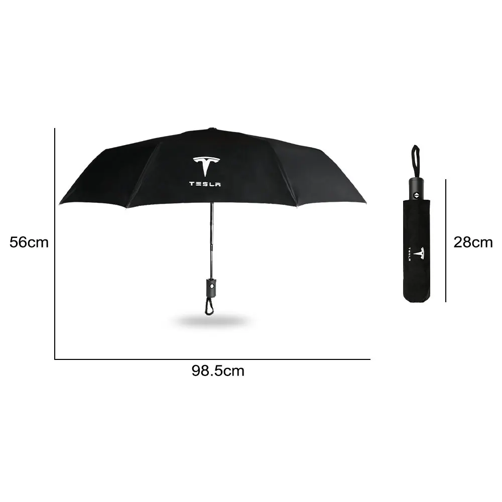 Tesla Double Layer Windproof Automatic Umbrella