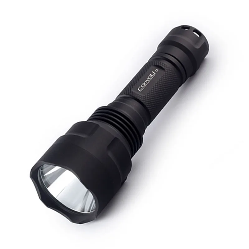 Convoy C8 Flashlight with Cree XML2 Lanterna LED 18650 High Powerful Torch Flash Light Camping Hiking Linterna Work Latarka