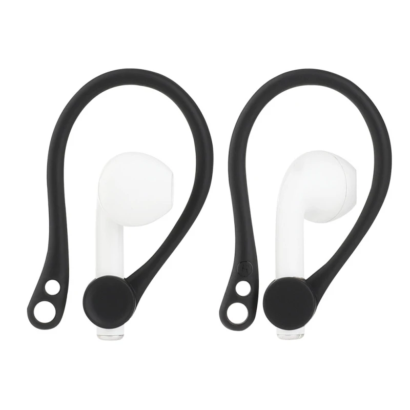 2Pcs supporto per auricolari senza fili in Silicone per auricolari protettivi supporto anti-smarrimento sportivo per AirPod 1 2