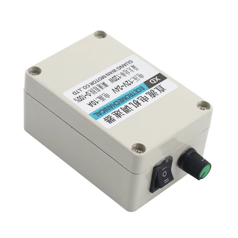12V 24V 120W 10A Drehzahlregler Box DC Motorregler CW CCW Schalter Dual Control Motordrehzahlregler Treiber