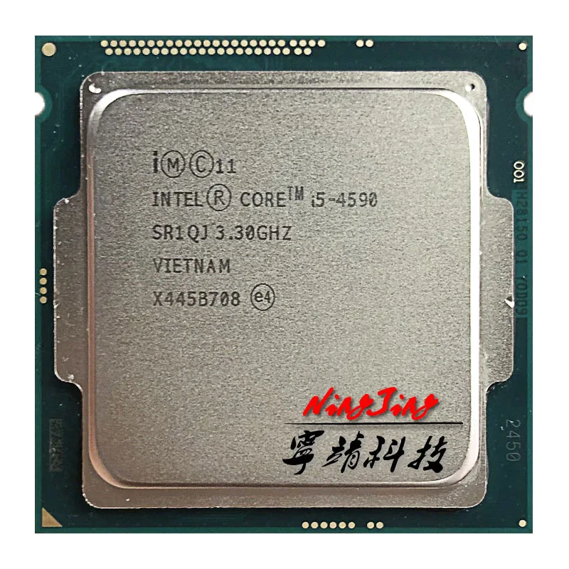 Intel Core i5-4590 i5 4590 3.3 GHz Used Quad-Core CPU  6M 84W LGA 1150