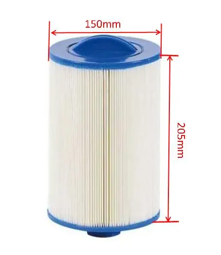 hot sale spa filter element Unicel 6CH-940 Pleatco PWW50 205mmx150mm,with38mm hole hot tub filter cartridge system element