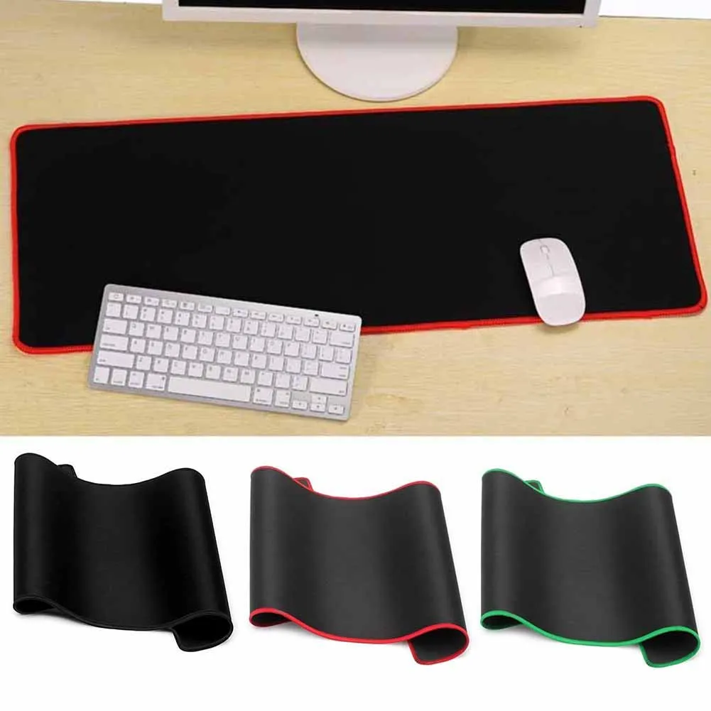 Professional Mouse Mat Color Edge Stitch Ultra Large Games Mouse Pad for PC Laptop