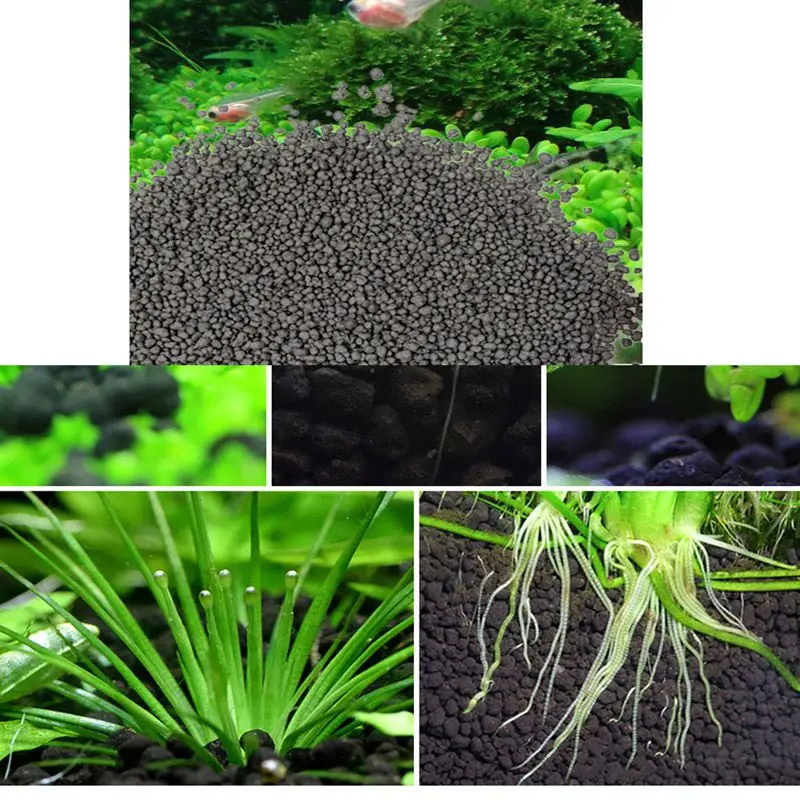 100g Anubias Aquarium Plant Seed Soil Aquarium Planted Substrate Sand, Soil Fertilizer Mud for Fish Tank Plants Care Freshwater