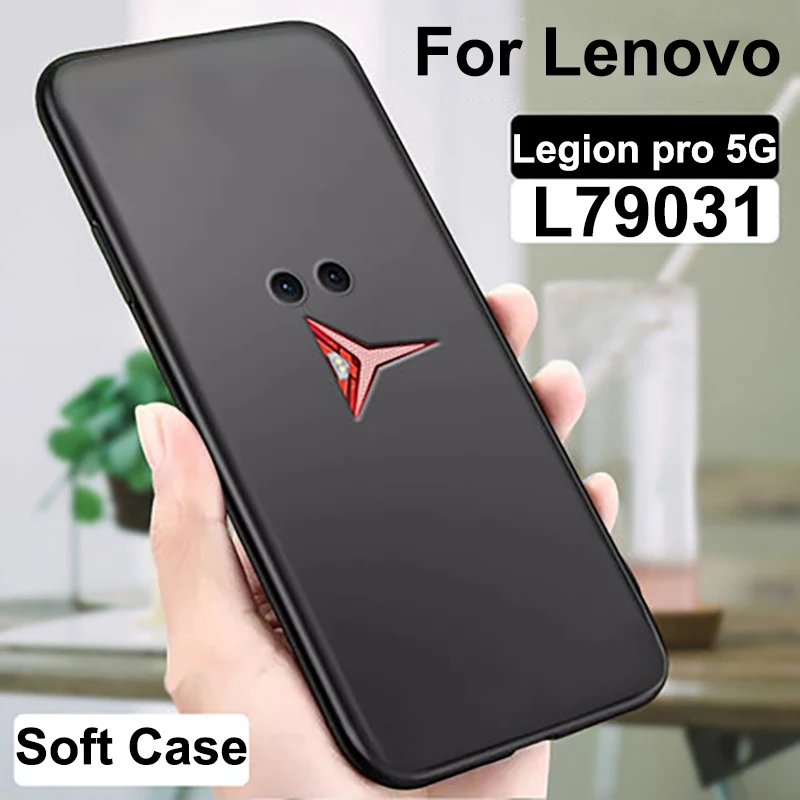 Soft Phone Cover For Lenovo Legion Phone Duel Case L79031 Matte Back Cover For Lenovo Legion Pro 5G Case Legion Duel Case + film