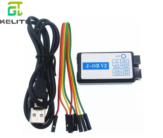 for J-Link OB ARM Emulator Debugger Programmer Downloader for Replace V8 SWD M74 with Micro USB Cable J-Link OB V2/ J-OB V2