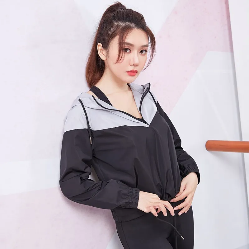 Outdoor Sports Hoodies Womens Running Shirts Half Zipper Cycling Tennis Training Long Sleeve Tops Sun Protection