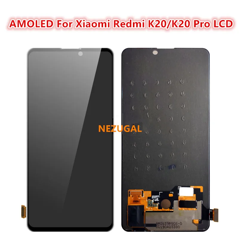 

AMOLED For Xiaomi Redmi K20 Pro LCD 9T Display Touch Screen Digitizer Assembly Replace Parts For Xiaomi Mi 9T Pro K20 Lcd