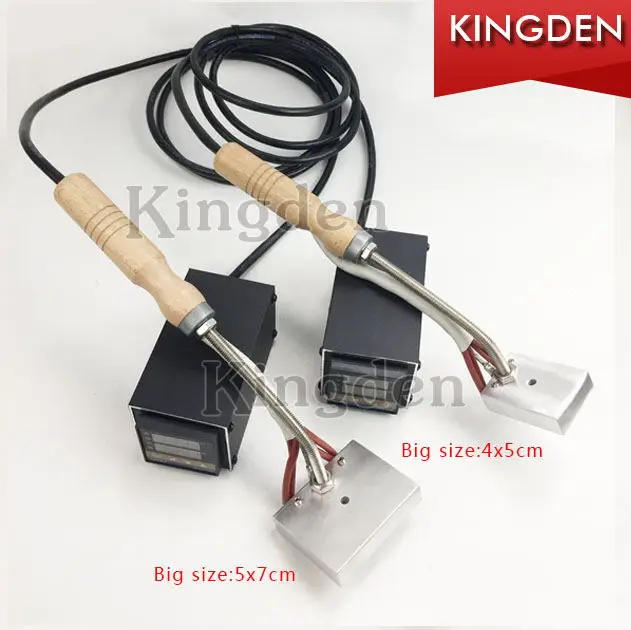 kINGDEN New Cake Branding machine for big logo Bread handheld burning copper mold iron for Ruike Cheese Pancakes Teppanyaki Meat