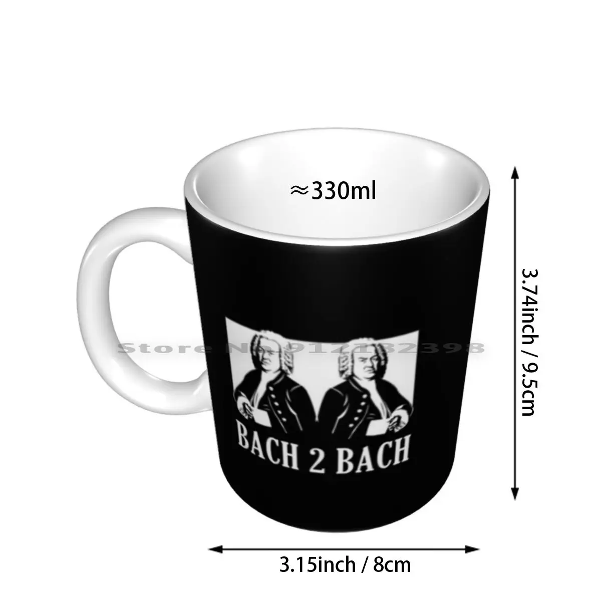 Bach To Bach Ceramic Mugs Coffee Cups Milk Tea Mug Bach To Bach Bach To Bach Bach To Bach Bach To Bach Bach Johann Bach Music