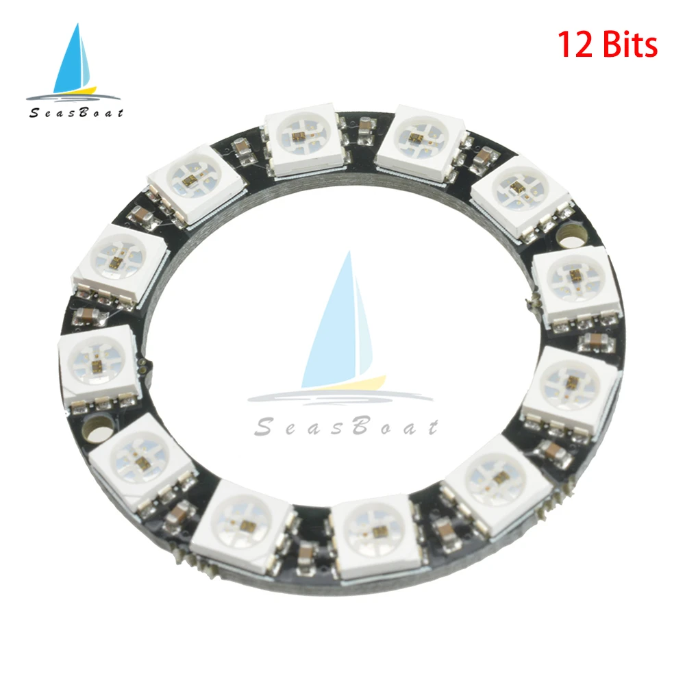 WS2812 WS2812B 5050 RGB LED Lamp Panel Module 3Bit 4Bit 7Bit 8Bit 12Bit 16Bit 24Bit 40Bit 60Bit 64Bit Rainbow LED