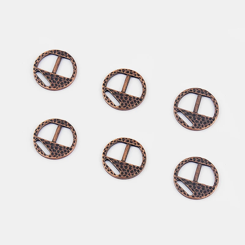 10PCS/lot Zamak Buckle Cord Clasp For 2.5mm Flat Leather Cord Bracelet DIY Jewelry Making Finding