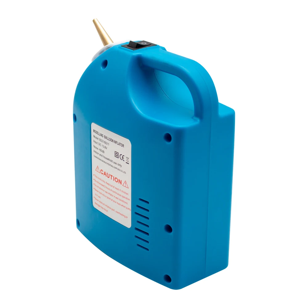 ชาร์จยาวบอลลูน Air Inflator แบบพกพาไร้สายบอลลูนปั๊ม DC 12V Y