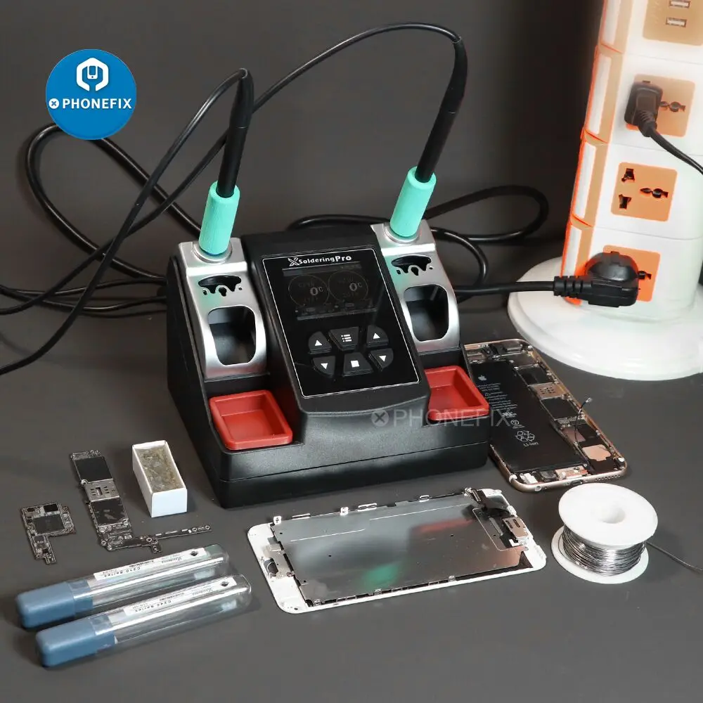 Xsoldering Pro T210 Loodvrij Solderen Station Rapid Verwarming 220W Power 2.5S Soldeerbout Universele Jbc 210 245 Handvat Tip