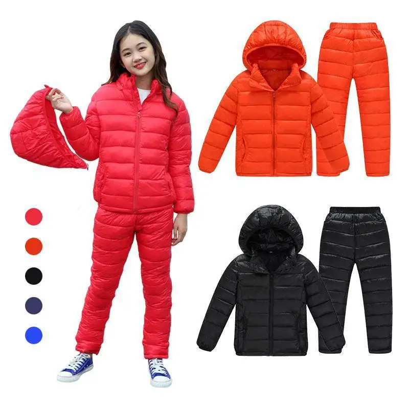 

Winter Jackets For Children Boys Girls Autumn Down Coat Jacket Suit Keep Warm Windbreaker Costumes Snowsuit Outfits Clothes