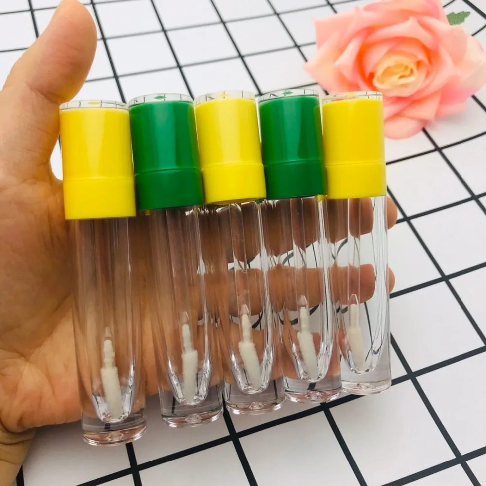 Direkt vom Hersteller: 5ml 8ml Leere Lipgloss-Tuben, Klare Lipgloss-Flaschen in Pink, Schwarz, Nachfüllbare DIY-Kosmetikverpackungen – Detail 12