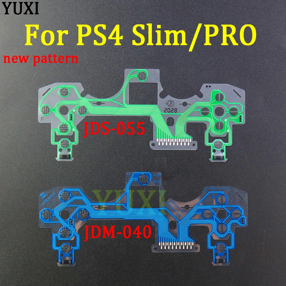 YUXI For PS4 JDM-040 JDS-055 Controller Conductive Film Flex Cable Ribbon Cable replacement for PS4.0