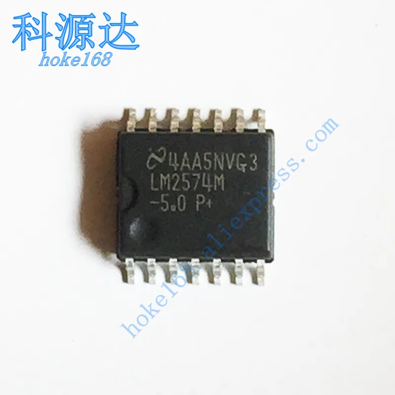 5 قطعة LM2574M-5.0 SOIC14 LM2574 SOP14 في الأسهم
