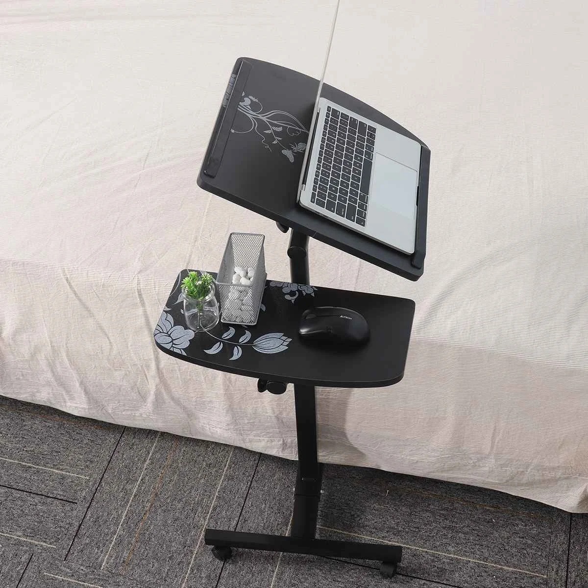 Removable Laptop Table Bed Desk Notebook Stand Table Bedside Sofa Bed Adjustable Portable Computer Desk For Home Office