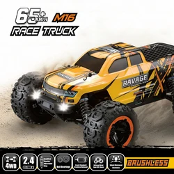 JTY Toys RC Truck 2.4G 4WD Bezszczotkowy samochód zdalnie sterowany Bigfoot Off-Road Ciężarówki wspinaczkowe Sterowane radiowo samochody dla dorosłych