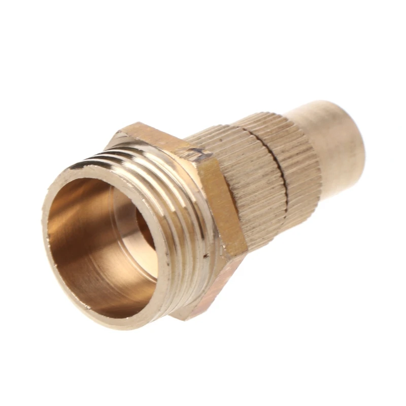 1/2 "DN15 irrigazione da giardino ugelli nebulizzatori regolabili in ottone testa di spruzzo