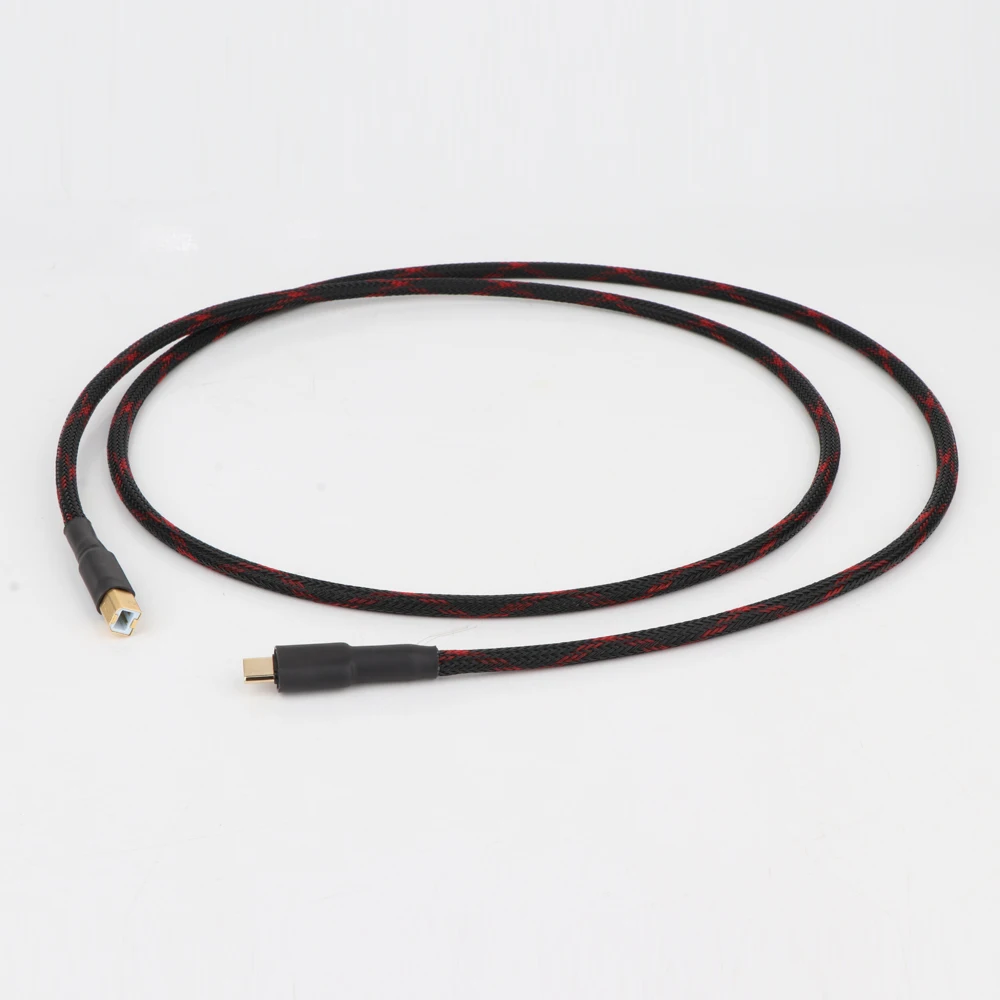 HIFI Audio USB B ZU C Kabel HiFi USB B Zu C Audio Datenkabel Für DAC Mobile Tablet – Detail 3