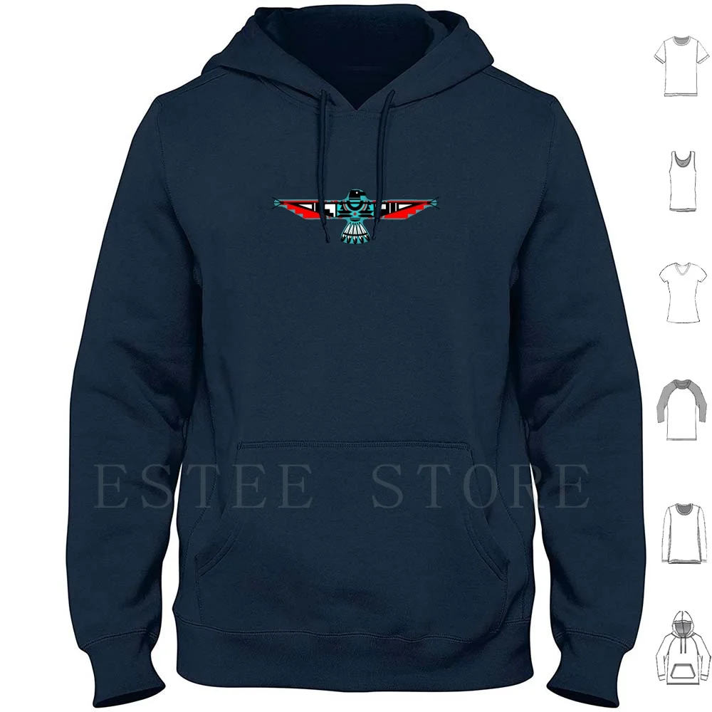 10 Hoodie Long Sleeve Native Indian Indigenous Tribe Tribal American Hopi Zuni Navajo Southwest Inuit Northwest Movement