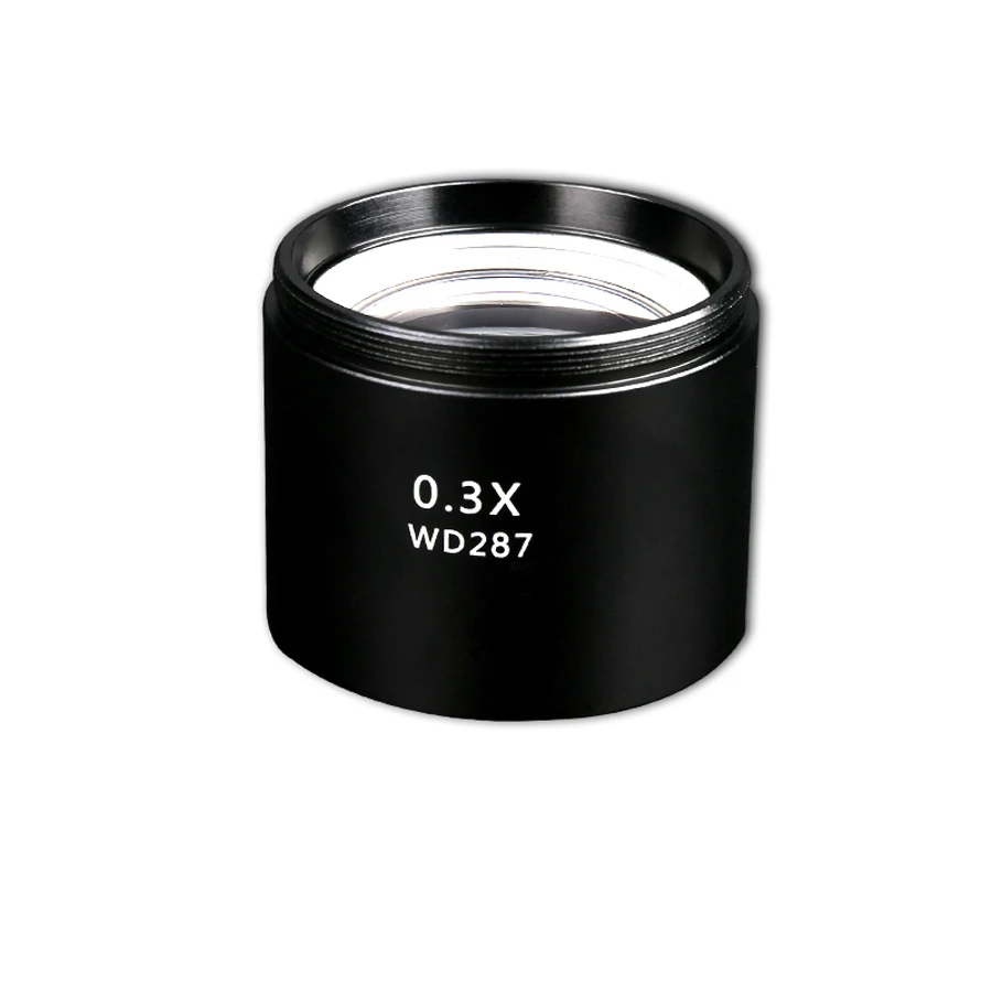 0.3X 0.5X 0.7X 1.0X 2.0X Auxiliary Objects Lens Microscope Camera Lens Thread 48mm For Trinocular Stereo Zoom Microscope