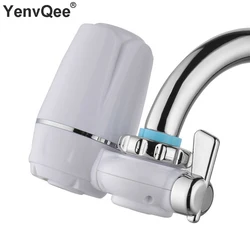 Faucet Water Purifier with Washable Ceramic Filter Cartridge Tap Water Filter  For Household Kitchen Faucet Percolator