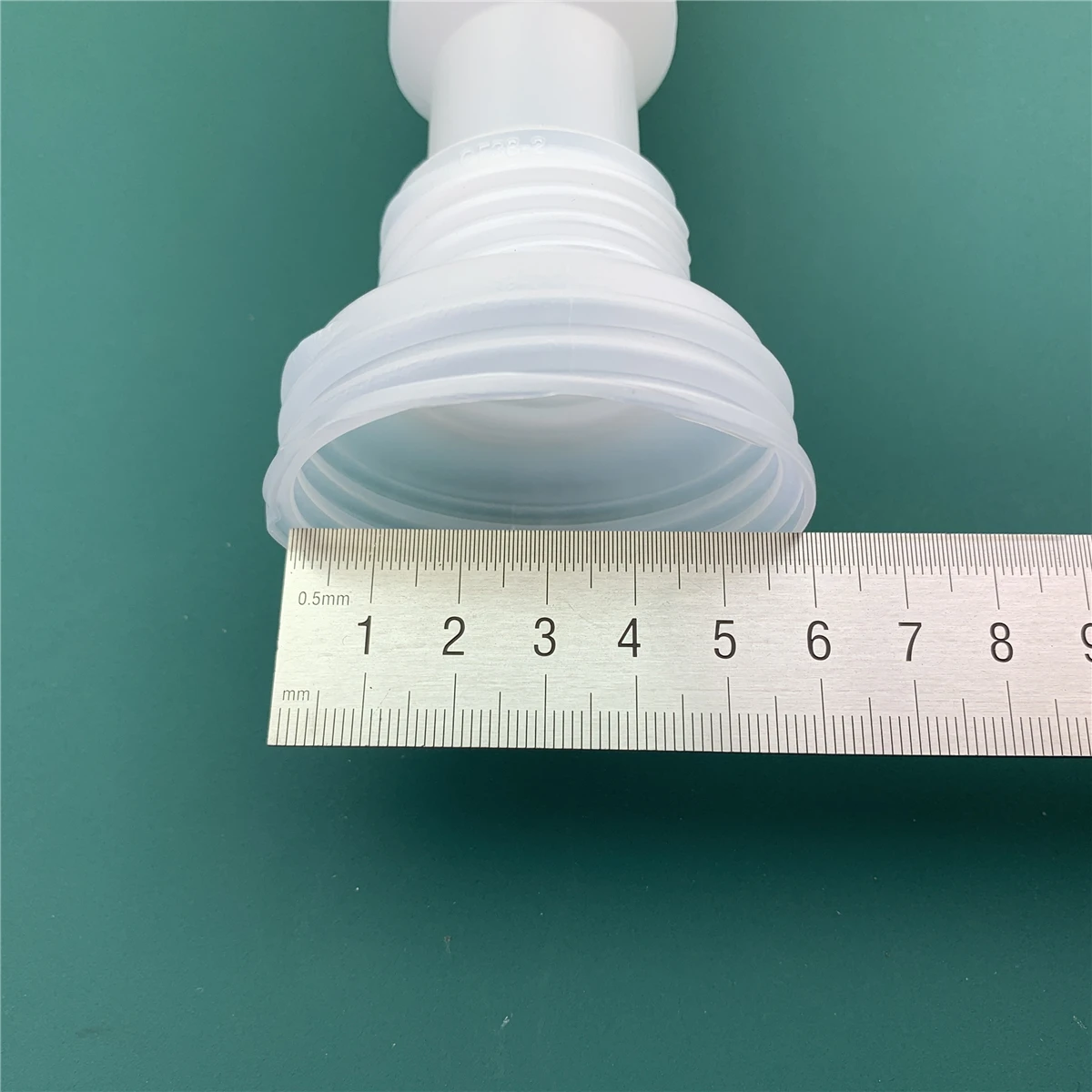 Tubo telescópico alargado de calibre en espiral, pequeño cubo cuadrado, tubo de drenaje de plástico, Cubo de tonelada, sellado de tubería de extensión de agua