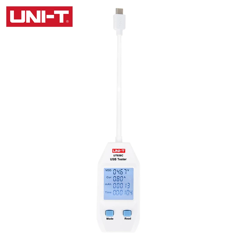 UNI-T UT658A/C/DUAL/LOAD USB Tester Digital Voltmeter Ammeter Voltage Current Amperemeter Capacity Meter Doctor For Mobilephone