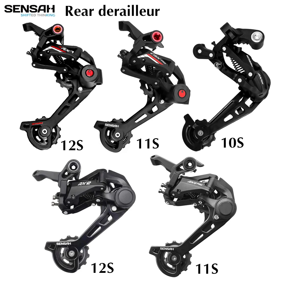 SENSAH Bicycle Rear Derailleur RX10 CRX PRO11 RX12 XRX12 9S 10S 11S 12 Speed MTB Bike Rear Derailleur For M6000 M8000 M9100