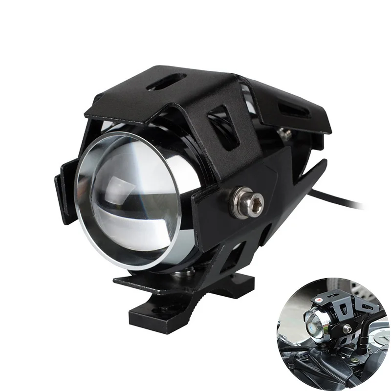 Motorcycle Headlight LED U5 Farol Moto Motos Waterproof For yamaha fazer 600 vmax 1200 tdm 900 xvs 650 pw 50 r1 2008 xvs 1300