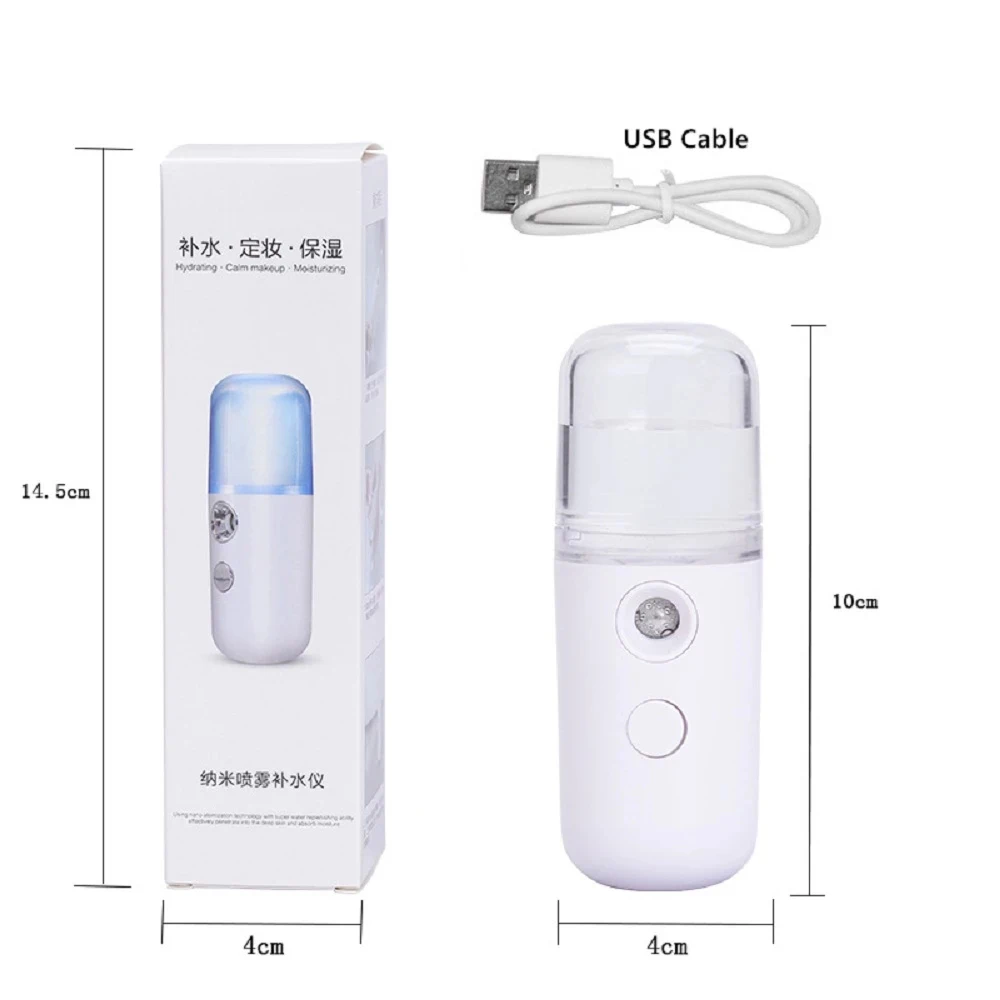 USB-распылитель для лица, увлажнитель - Фотография_3